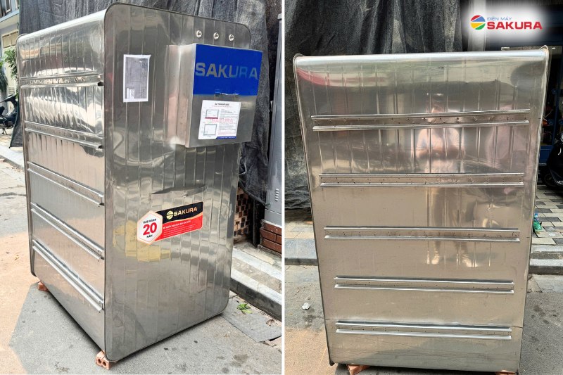 Bể ngầm inox Sakura được làm từ inox 304 cao cấp