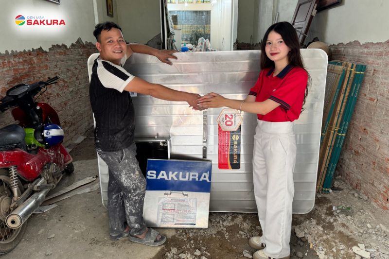 Bể ngầm inox Sakura nhận được sự tin tưởng tuyệt đối từ gia chủ
