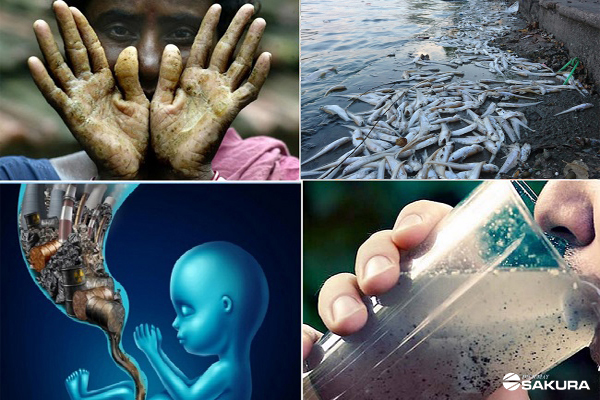 Một số tác hại của nước bẩn đối với sức khỏe
