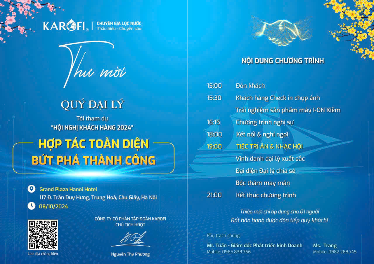 Nội dung hội nghị khách hàng: Hợp tác toàn diện - bứt phá thành công