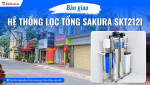 Bàn Giao Hệ Thống Lọc Tổng Sakura SKT212I Tại Cầu Giấy Hà Nội