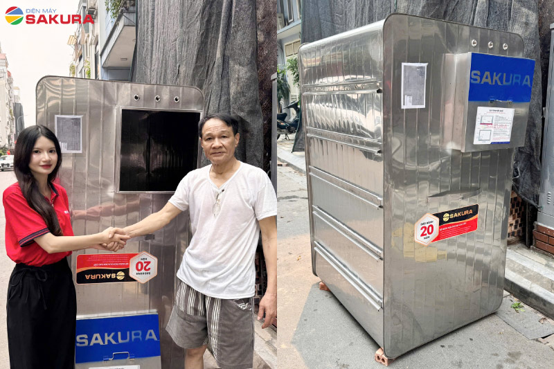 Hoàn thiện bàn giao bể ngầm Sakura 1000L tại Lạc Long Quân