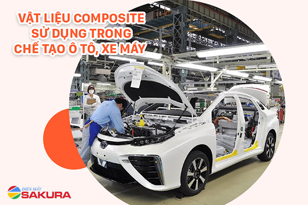 Composite được sử dụng chủ đạo trong chế tạo ô tô
