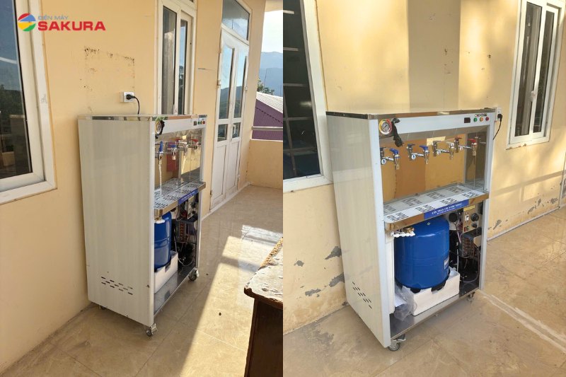 Thực tế lắp đặt máy lọc nước công suất lớn tại Trường THPT Đăkrong