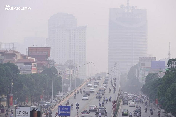 Ô nhiễm không khi ở Thành Phố Hà Nội - Việt Nam