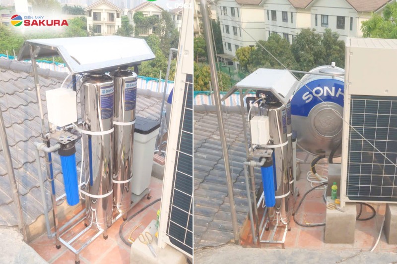 Hệ thống lọc tổng Sakura SKT212I mang đến nguồn nước sạch đạt chuẩn BYT