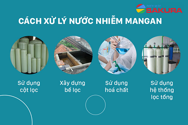 Cách phương pháp xử lý nước nhiễm mangan hiệu quả
