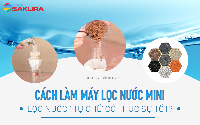 Cách làm bể lọc nước giếng khoan gia đình