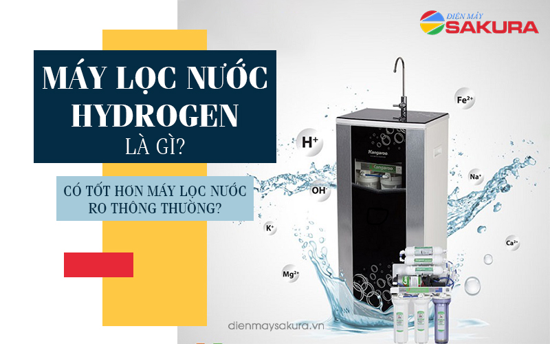 Cơ chế hoạt động của máy lọc nước công nghệ tạo hydrogen?
