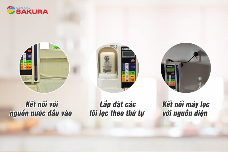 Quy trình lắp đặt máy lọc nước ion kiềm