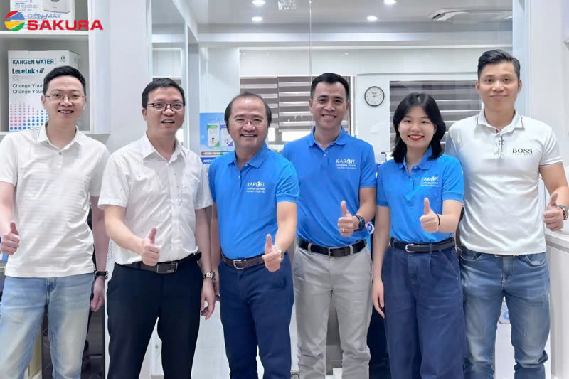 Sakura hợp tác chiến lược: phân phối lọc tổng trung tâm cùng Tập đoàn Karofi