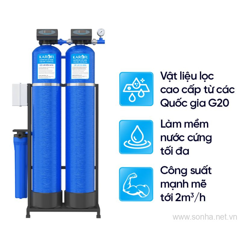 Máy lọc tổng trung tâm Karofi KTF-222CT
