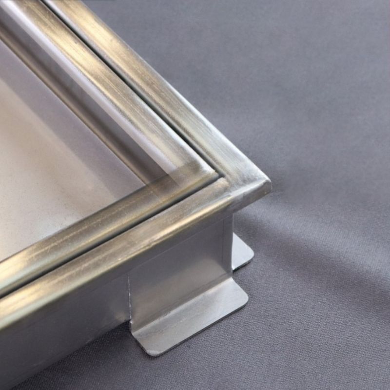 Nắp bể ngầm inox âm sàn hở viền Sakura SHV500-0.5T, chịu tải 500 Kg