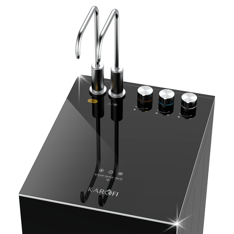 Máy lọc nước nóng lạnh 12 cấp lọc Karofi KAD-E58