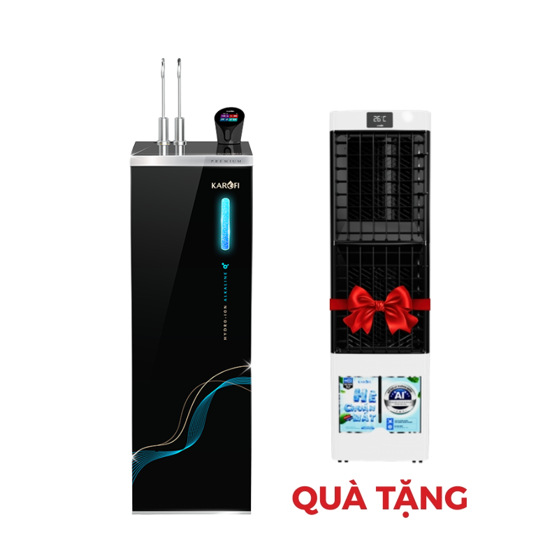 Máy lọc nước nóng lạnh Hydro-ion Kiềm Karofi SA9 PREMIUM