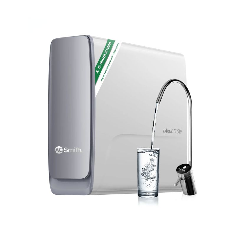 Máy Lọc Nước Đặt Gầm Có Tuổi Thọ Lõi Cao Nhất A. O. Smith X1000 [NEW]