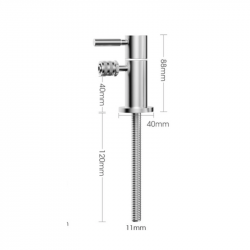  Vòi inox cấp nước đầu vào cho máy lọc nước ion kiềm Kangen
