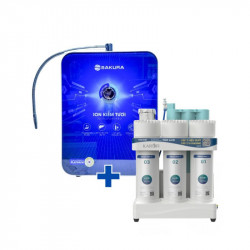  Máy lọc nước để gầm tích hợp máy tạo nước ion kiềm để bàn KAQ-U05Pro + SKB200