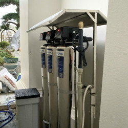 Mái che cho hệ thống lọc tổng 3 cột SKMC3C
