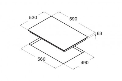  Bếp từ Cata IB 6030 X