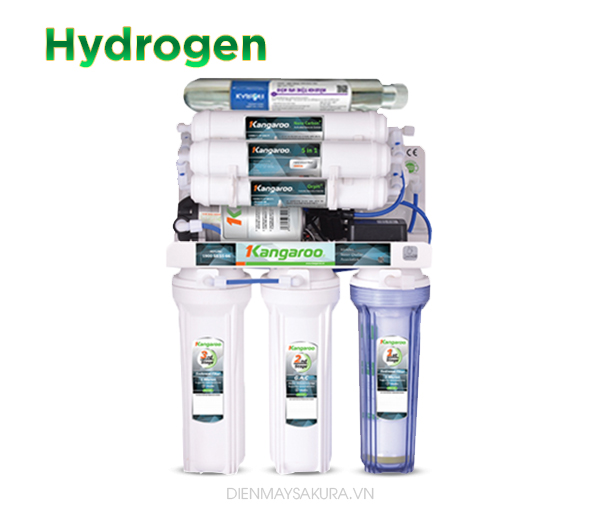 Máy lọc nước RO Kangaroo Hydrogen 10 lõi lọc KG100HG (Không tủ)