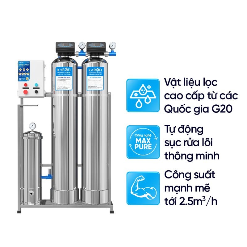 Máy lọc tổng trung tâm Karofi KTF-332IT